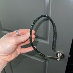 EUC Vintage headband beaded